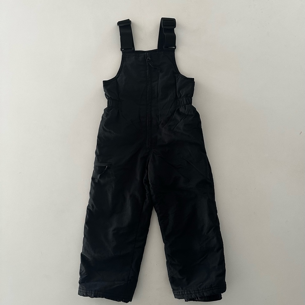 SLALOM black snow bib in size 4